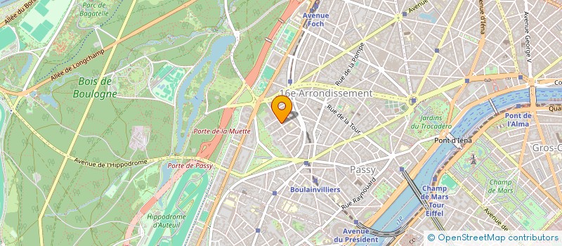 localisation de l'entreprise MADAME HELENE DEMARS  PARIS