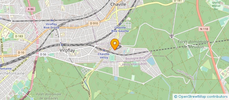 localisation de l'entreprise MADAME HELENE DEMUYNCK à CHAVILLE