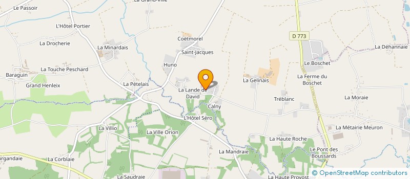 localisation de l'entreprise MADAME HELENE DENOUAL à CARENTOIR