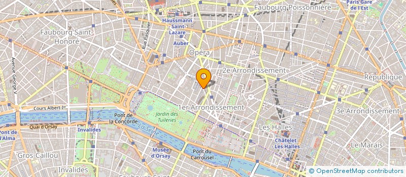 localisation de l'entreprise MADAME HELENE DESCHAMPS  PARIS