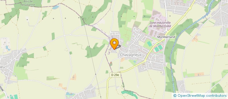 localisation de l'entreprise MADAME HELENE DESPLANCHES  CHARVIEU-CHAVAGNEUX