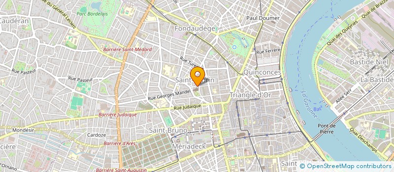 localisation de l'entreprise MADAME HELENE DESPLAT  BORDEAUX