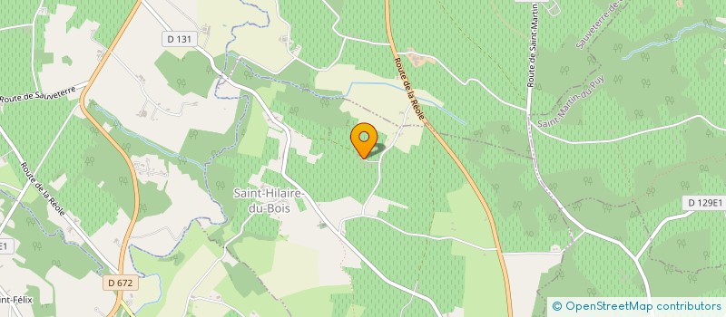 localisation de l'entreprise MADAME HELENE DESVAUX  SAINT-HILAIRE-DU-BOIS