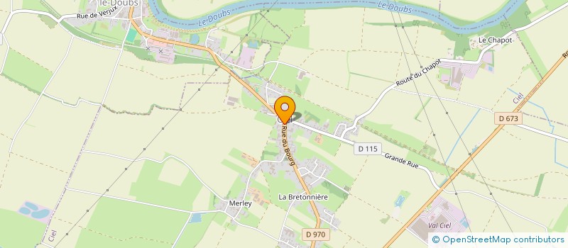 localisation de l'entreprise MADAME HELENE DEVEVEY  SAINT-GERVAIS-EN-VALLIERE