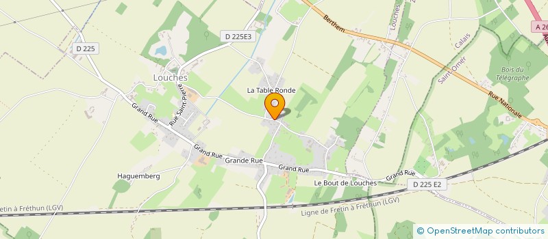 localisation de l'entreprise MADAME HELENE DEVIN  LOUCHES