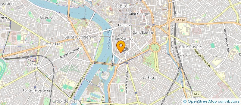 localisation de l'entreprise MADAME HELENE DEWAS  TOULOUSE