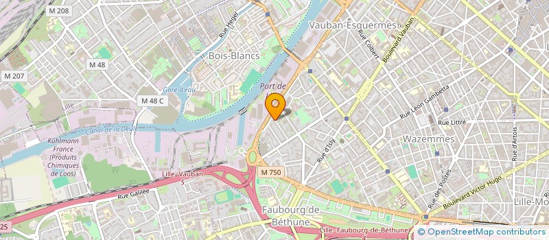 localisation de l'entreprise MADAME HELENE DHIEUX à LILLE