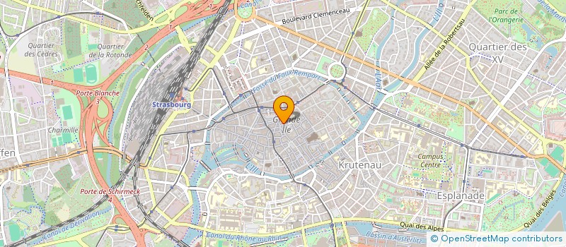 localisation de l'entreprise MADAME HELENE DIETSCHY à STRASBOURG