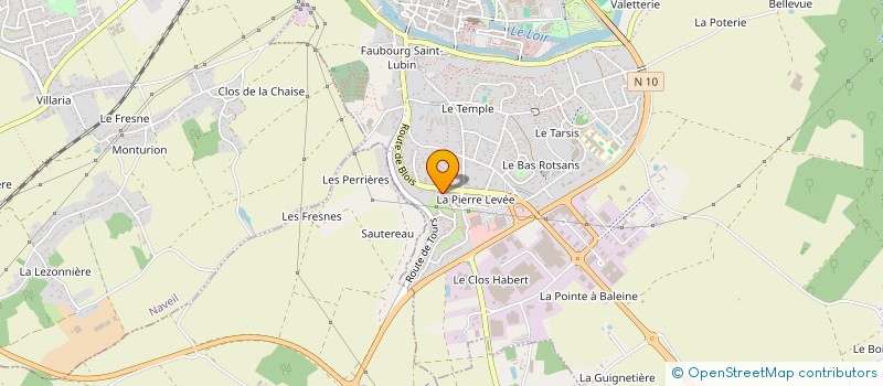 localisation de l'entreprise MADAME HELENE DIJOUX  VILLIERS-SUR-LOIR