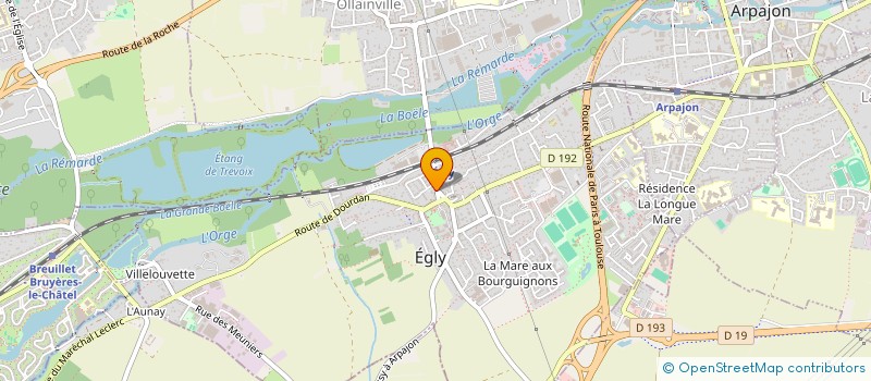 localisation de l'entreprise MADAME HELENE DOTTEAU  EGLY