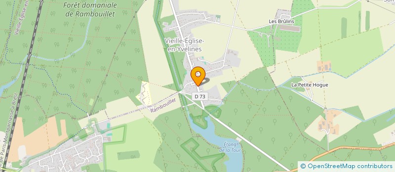 localisation de l'entreprise MADAME HELENE DOURLIAND  VIEILLE-EGLISE-EN-YVELINES