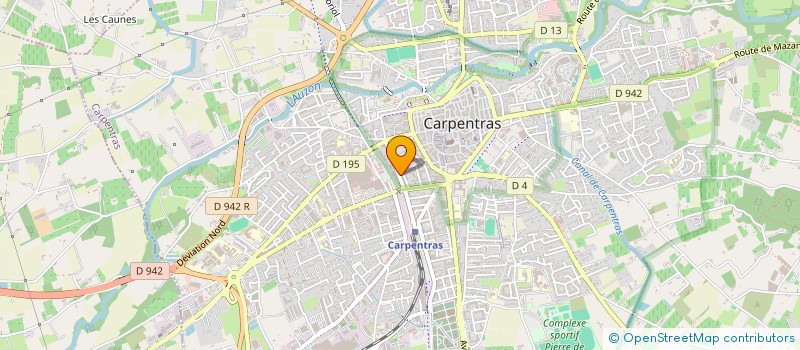 localisation de l'entreprise MADAME HELENE DOYER BES  CARPENTRAS