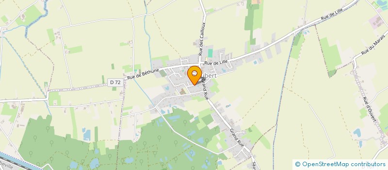 localisation de l'entreprise MADAME HELENE DRUART  FESTUBERT