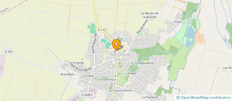 localisation de l'entreprise MADAME HELENE DRUET  AIGREFEUILLE-D'AUNIS