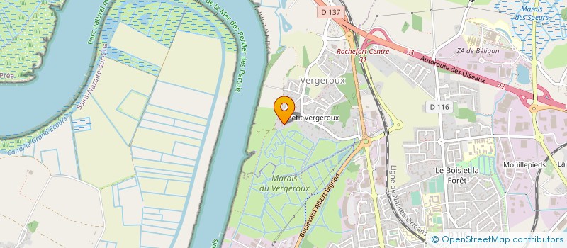 localisation de l'entreprise MADAME HELENE DRUET  VERGEROUX