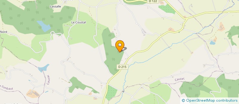 localisation de l'entreprise MADAME HELENE DUARTE à CAUZAC