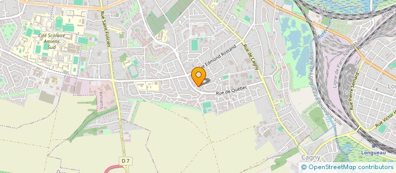 localisation de l'entreprise MADAME HELENE DUBUISSON à AMIENS