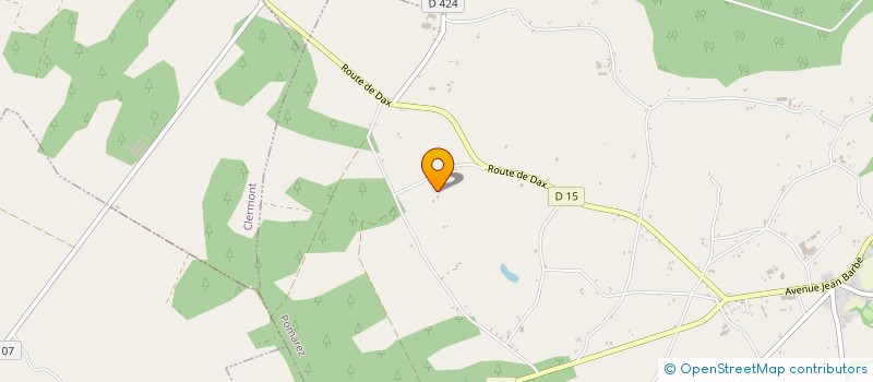 localisation de l'entreprise MADAME HELENE DUCASSE  POMAREZ