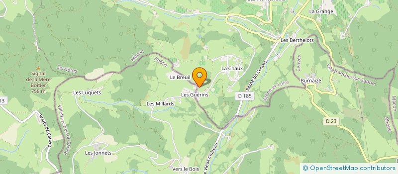 localisation de l'entreprise MADAME HELENE DUCROUX  SOLOGNY