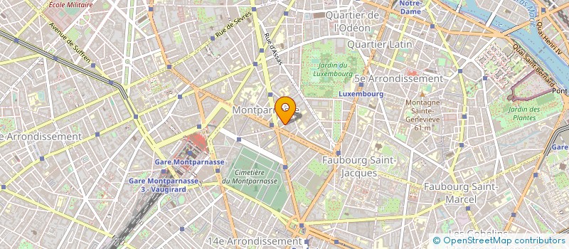 localisation de l'entreprise MADAME HELENE DUFAU à PARIS