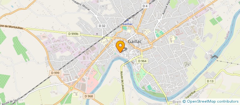 localisation de l'entreprise MADAME HELENE DUFFAU  GAILLAC