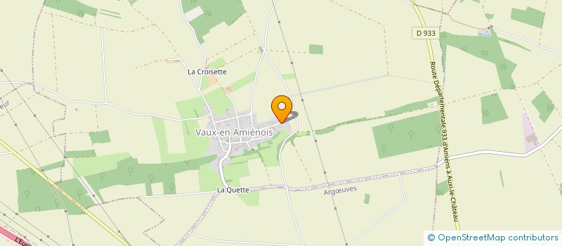 localisation de l'entreprise MADAME HELENE DUFLOS à VAUX-EN-AMIENOIS