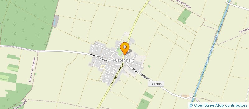 localisation de l'entreprise MADAME HELENE DUMAIL  OBERHERGHEIM