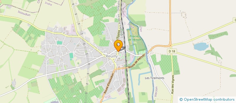 localisation de l'entreprise MADAME HELENE DUMAS à SAINTE-LIZAIGNE