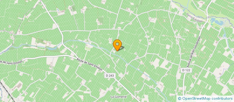 localisation de l'entreprise MADAME HELENE DUMON à SAINT-EMILION