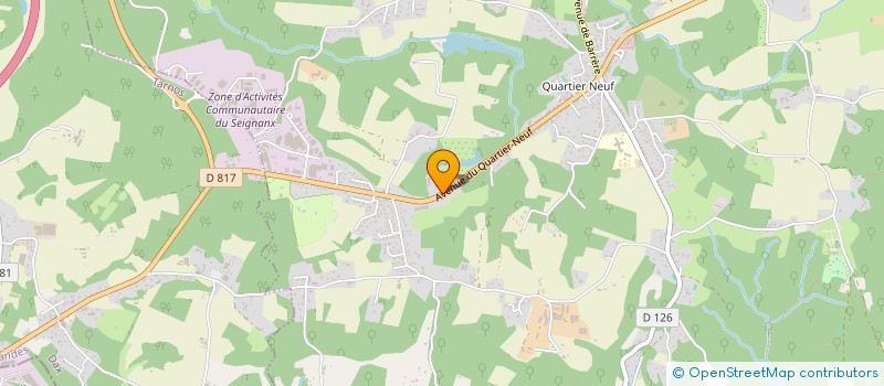 localisation de l'entreprise MADAME HELENE DUMONCEAUD  SAINT-MARTIN-DE-SEIGNANX