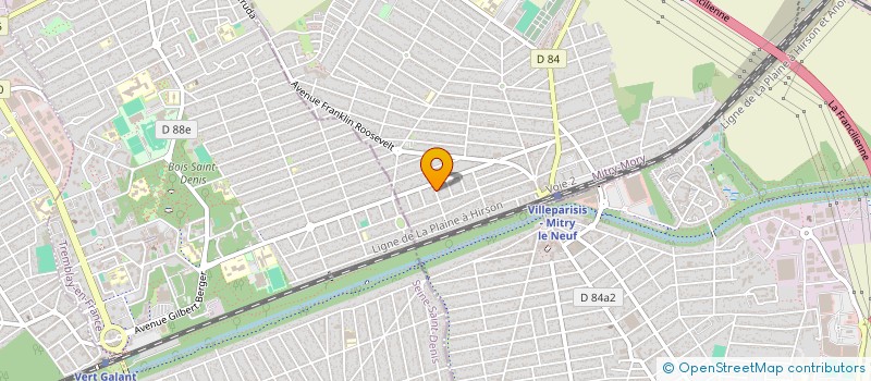 localisation de l'entreprise MADAME HELENE DUONG  MITRY-MORY