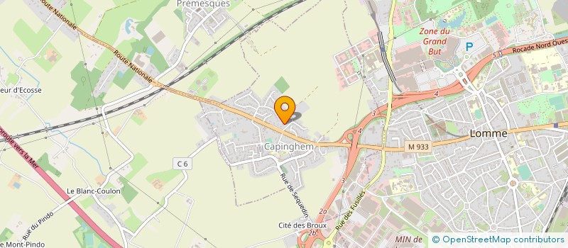 localisation de l'entreprise MADAME HELENE DUPLOUY à LILLE