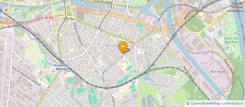 localisation de l'entreprise MADAME HELENE DURLI à STRASBOURG
