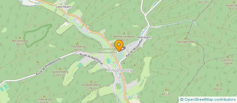 localisation de l'entreprise MADAME HELENE DURRENBERGER  PHILIPPSBOURG