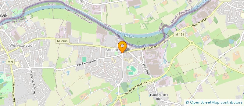 localisation de l'entreprise MADAME HELENE DUTHOIT  BOUSBECQUE