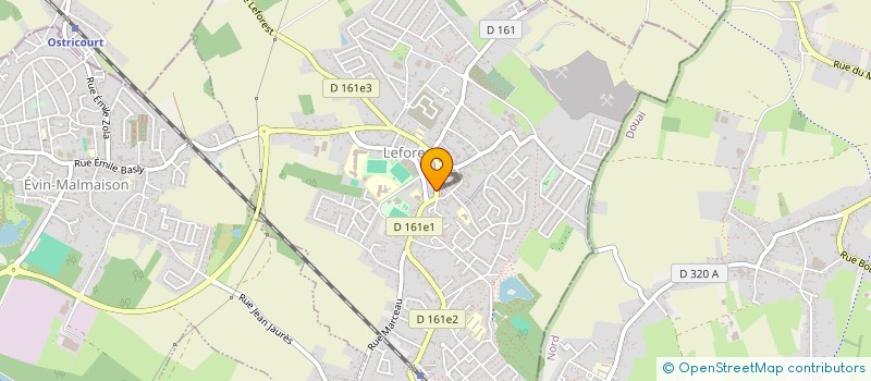 localisation de l'entreprise MADAME HELENE DUVAL  LEFOREST