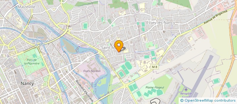 localisation de l'entreprise MADAME HELENE DUVAUX  SAINT-MAX