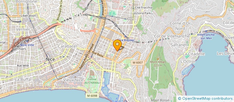localisation de l'entreprise MADAME HELENE EBELE LOBE à NICE