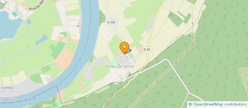 localisation de l'entreprise MADAME HELENE ECHAIDE  YVILLE-SUR-SEINE