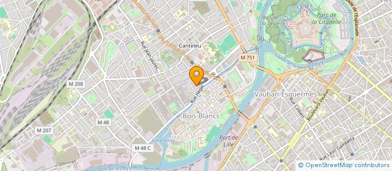 localisation de l'entreprise MADAME HELENE EMILIE DEVOS à LILLE