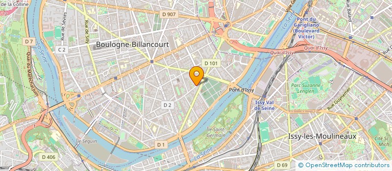 localisation de l'entreprise MADAME HELENE EXBRAYAT  BOULOGNE-BILLANCOURT