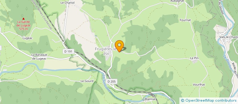 localisation de l'entreprise MADAME HELENE EYMARD  SAINT-GEORGES-D AURAC