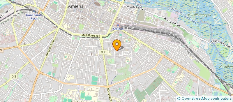 localisation de l'entreprise MADAME HELENE FALE à AMIENS