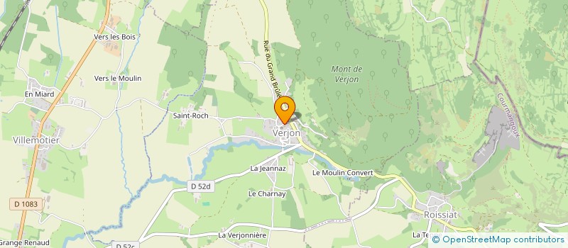 localisation de l'entreprise MADAME HELENE FARA  VERJON