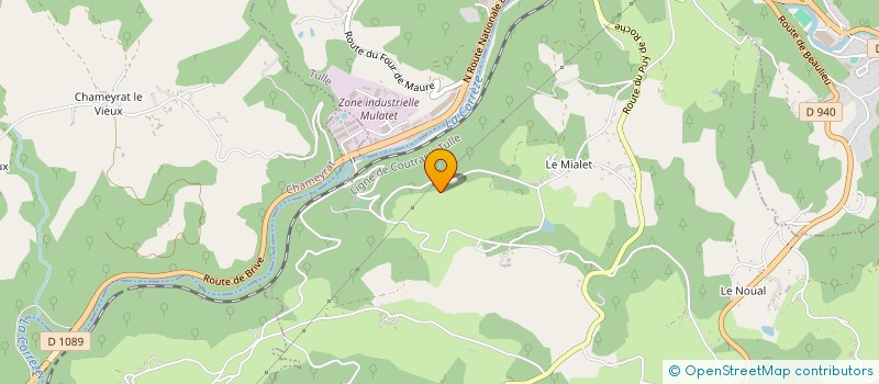 localisation de l'entreprise MADAME HELENE FAUGERE  SAINTE FORTUNADE