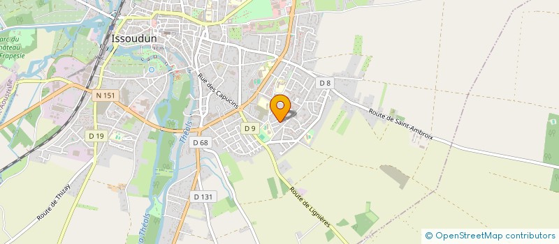 localisation de l'entreprise MADAME HELENE FELCI à ISSOUDUN