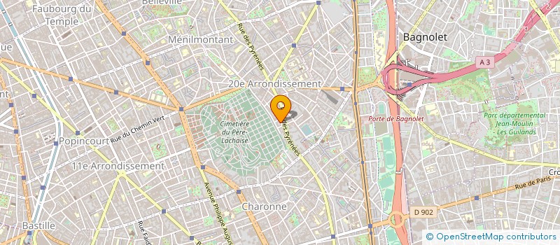 localisation de l'entreprise MADAME HELENE FENAL  PARIS