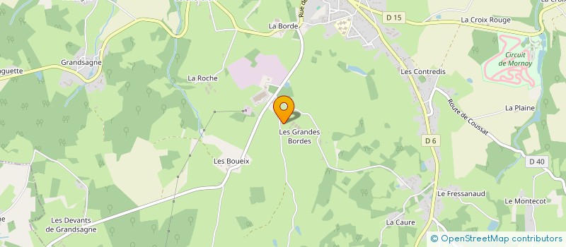 localisation de l'entreprise MADAME HELENE FLOQUET à BONNAT