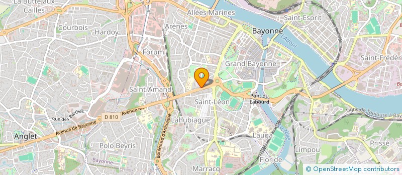 localisation de l'entreprise MADAME HELENE FONTAN à BAYONNE