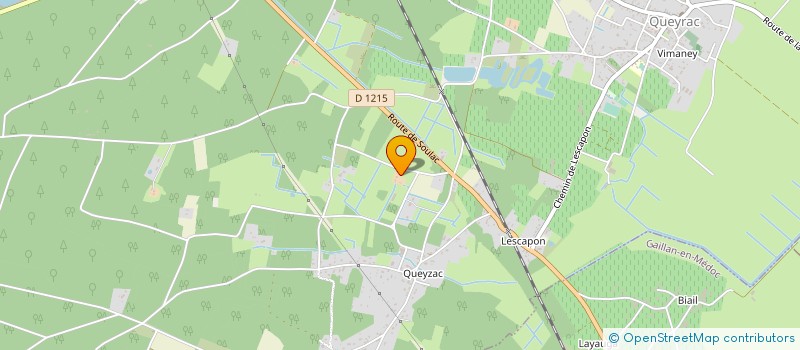 localisation de l'entreprise MADAME HELENE FONTANEL  QUEYRAC